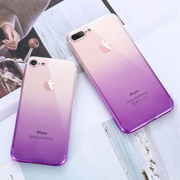 FLOVEME For iPhone 6 6S iPhone 7 8 Plus Ultra Thin Cases for iPhone X XS Max XR Clear TPU Phone Cases For iPhone 5S 5 SE Fundas